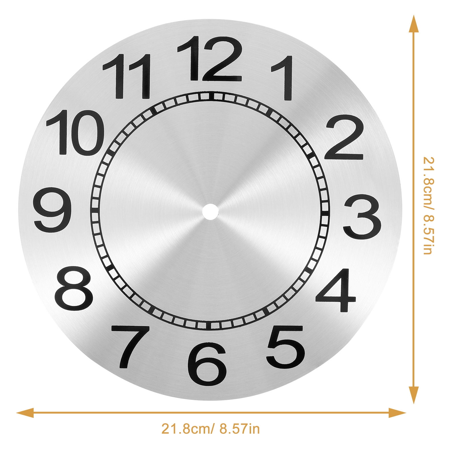 Aluminum Clock Face Replacement Dial for Wall Clocks, 1 Set and Easy to Install โ image 2