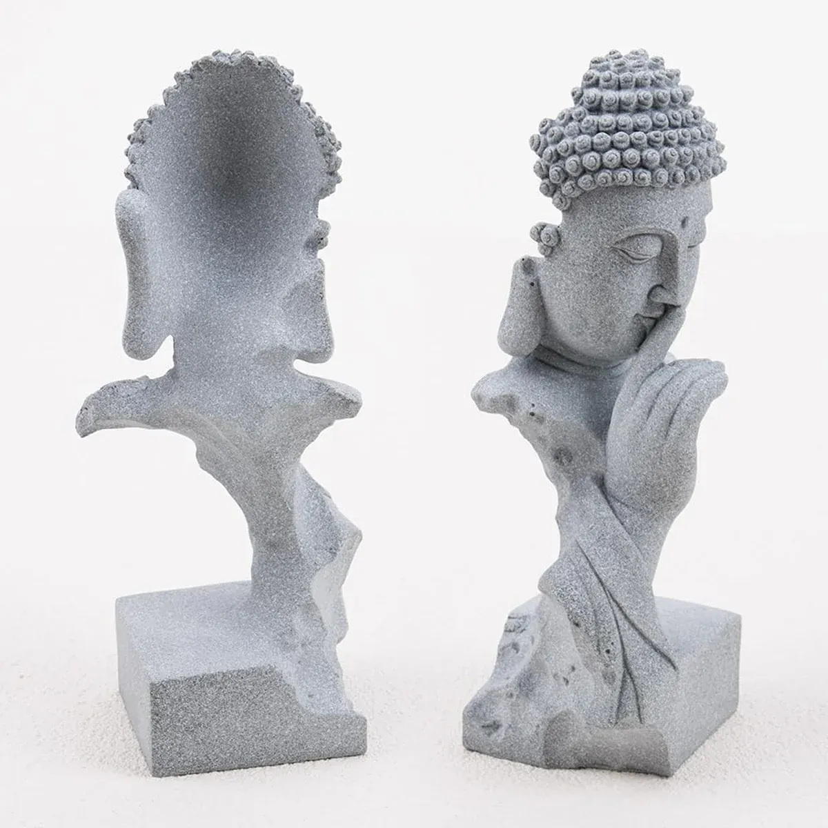 Chinese Garden Buddha Ornament Fish Tank Decoration Resin Statue Landscaping โ image 4