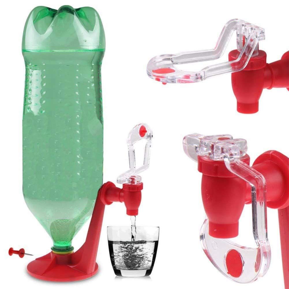 2 Liter Beverage Dispenser, Drink Dispenser for Carbonated Drinks, Coke Soda Drink Dispenser Bottle Upside Down Drinking — image 5