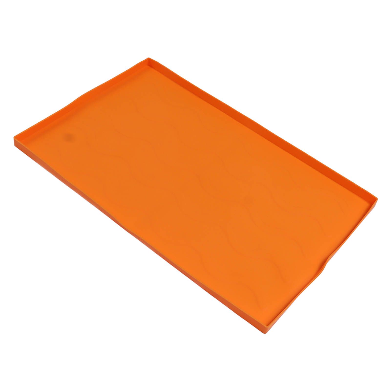 Grill Mat Silicone Blackstone Griddle Top Cover Anti Sticky Grill Protective Cover Mat 22inch Orabge — image 2