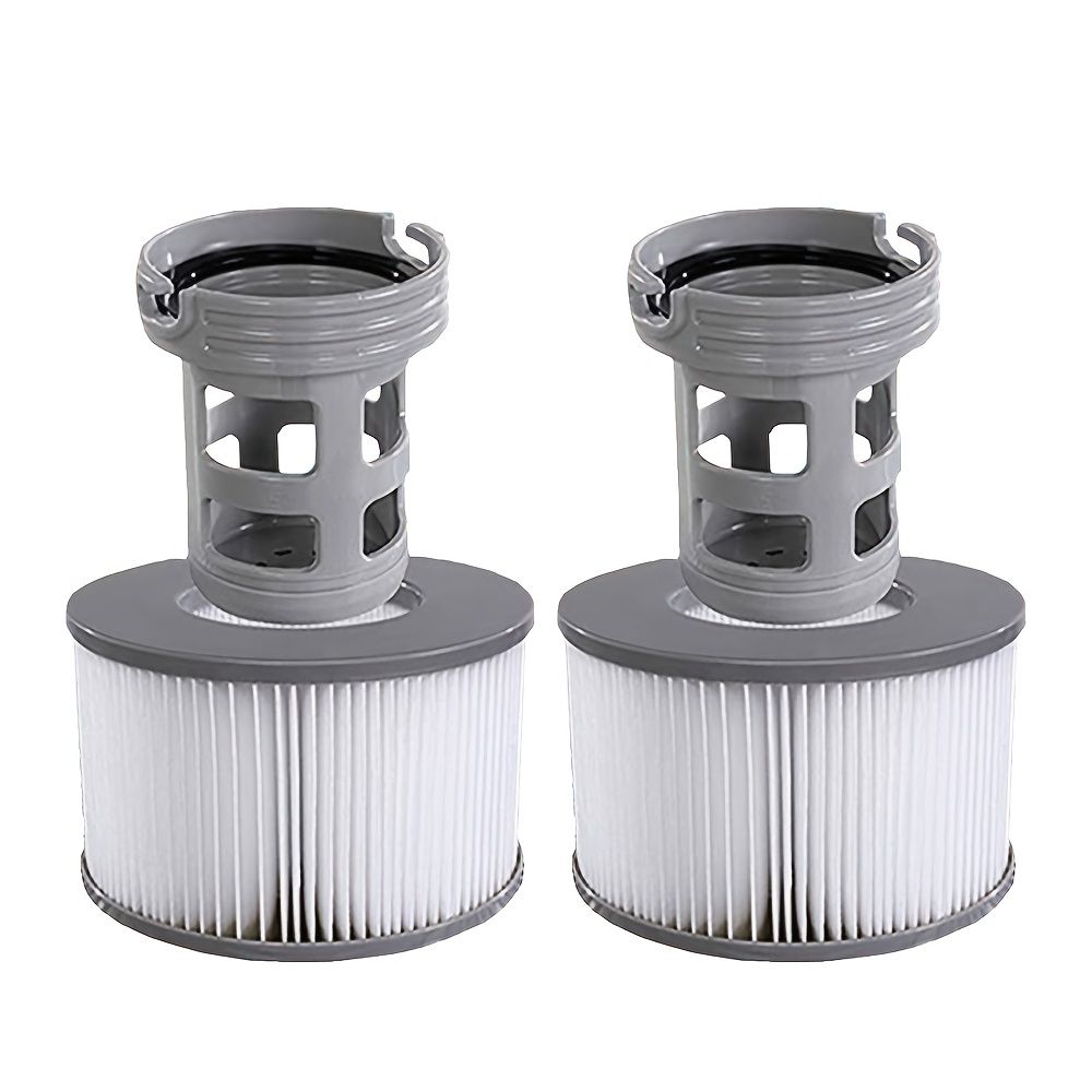 Accessories for Mspa Hot Tubs, Compatible with All MSpa Models from 2020, Includes Screw-in Base Adaptor + Screen Filter + Pool Filter, 2 Sets