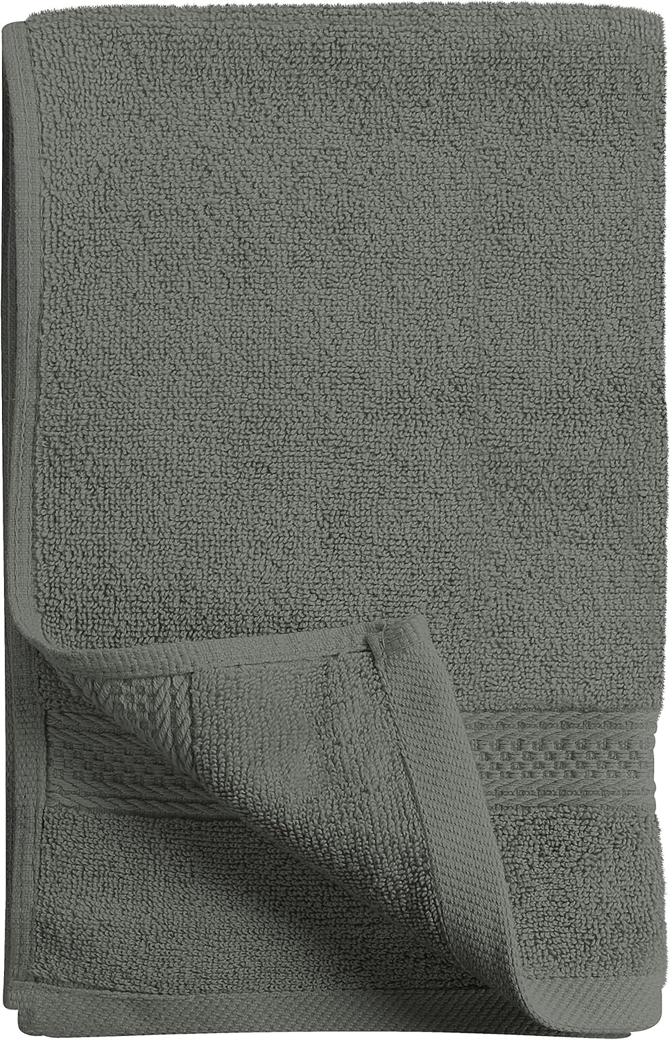 6 Pack Premium Hand Towels, 16 by 28 inches, 100% Ring Spun Cotton, Soft and Absorbent 600 GSM Towels for Bathroom, Gym, and Hotel, Grey โ image 4