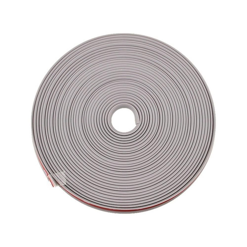 Ning zhi Rubber Car Wheel Hub Anti Scratch Strip 8m Gray( 8m )
