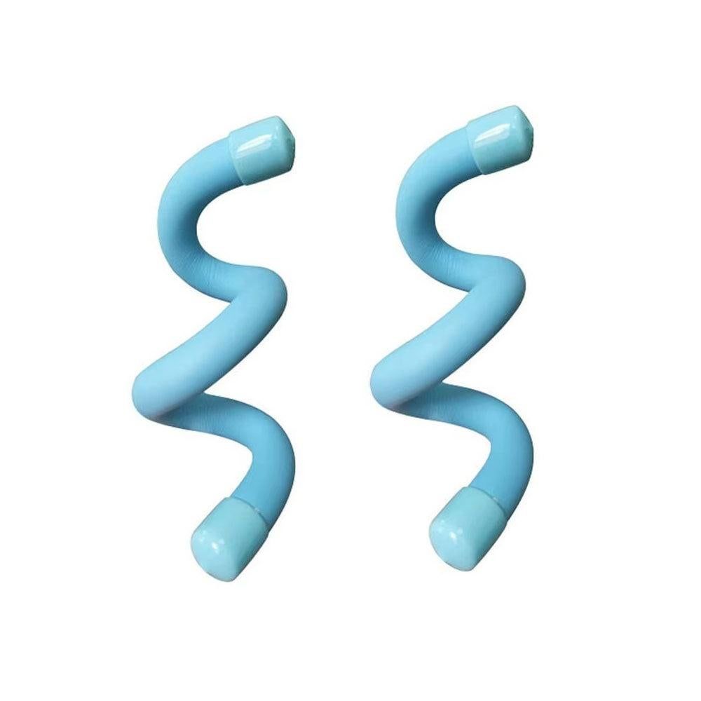2Pcs 450g Adjustable Wrist Weight Wearable Ankle Weight Wristband Blue โ image 2