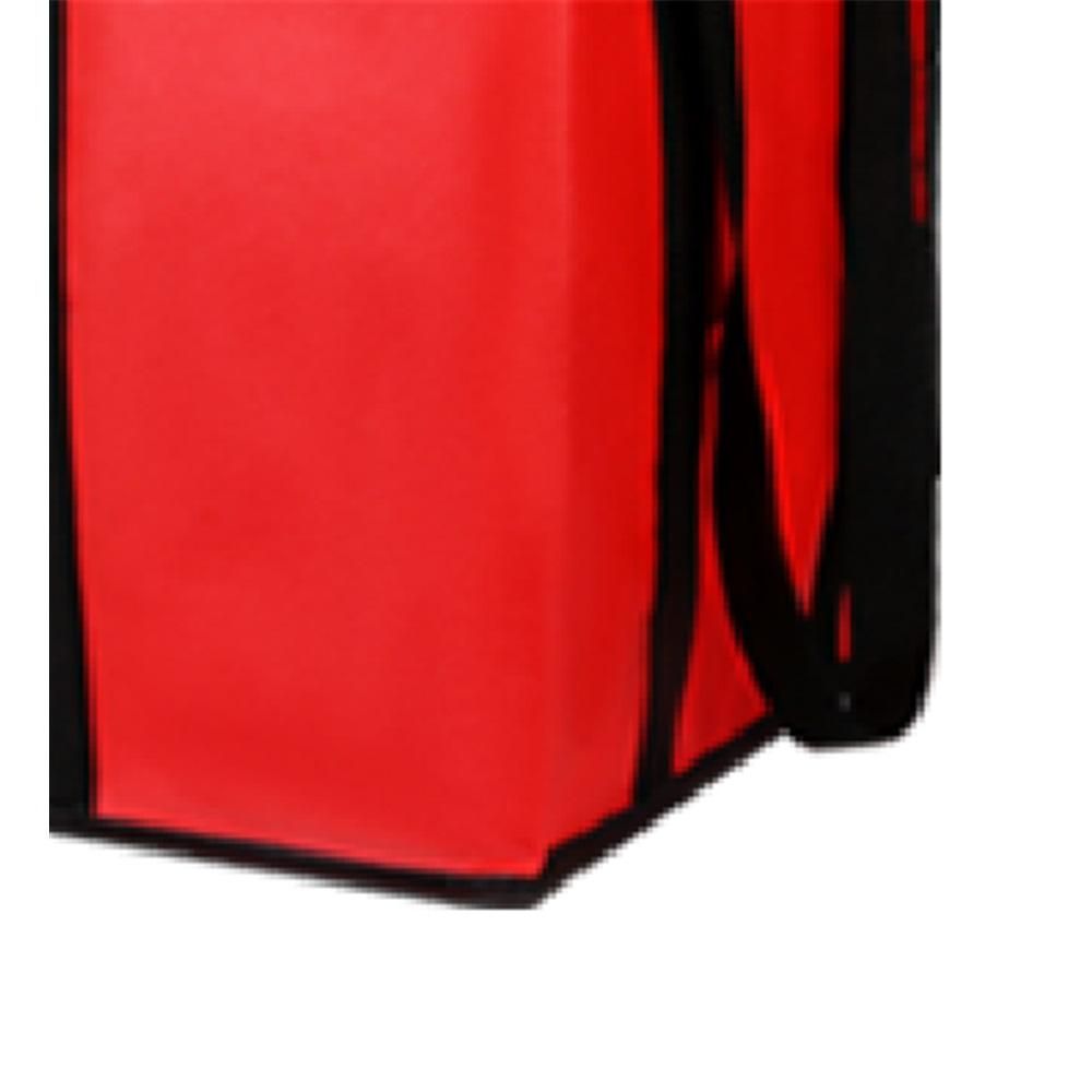 50*50*20.5cm RED Pizza Carrier Insulated Bags Large for Deliveries, Insulated Pizza Carrier Delivery Bag Food Bag for Personal and Professional Use — image 4