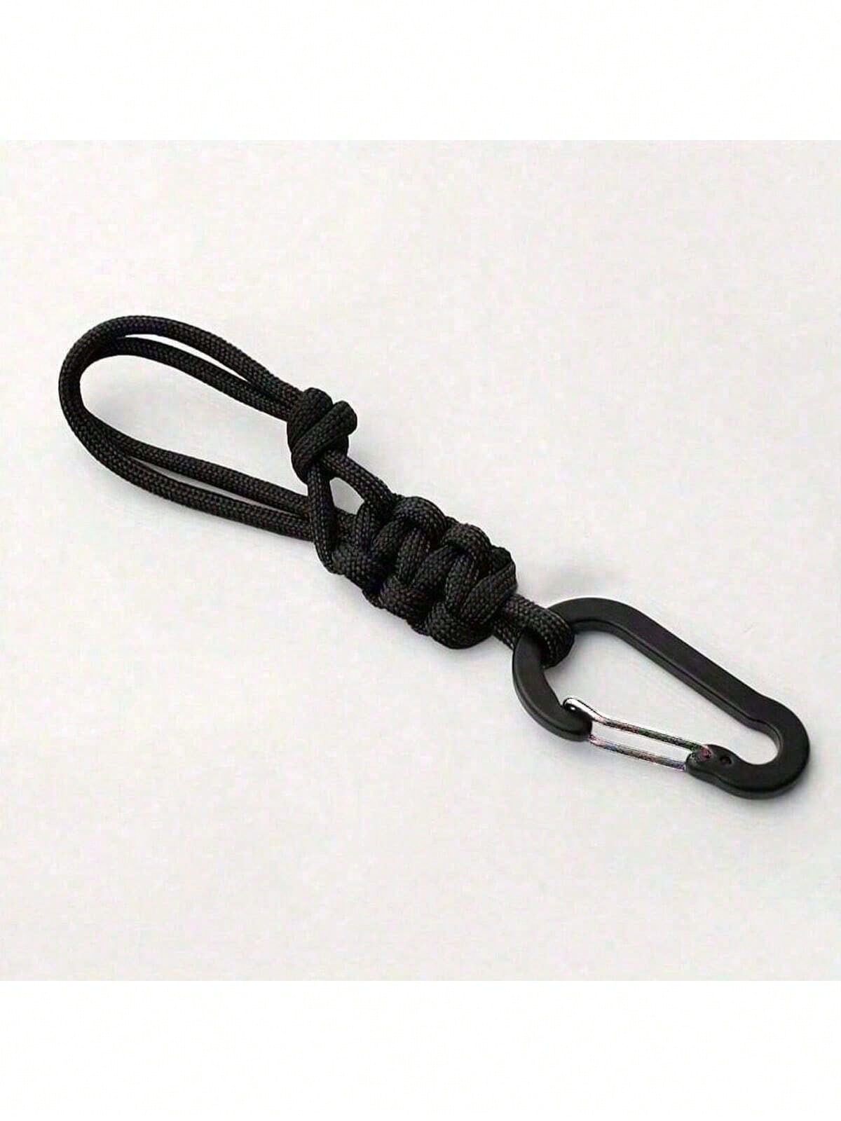 3Pcs Adjustable Multi Functional Handmade Woven Water Bottle Holder With Keychain Durable Outdoor Accessory Suitable For Hiking Camping and Travel Hanging — image 3