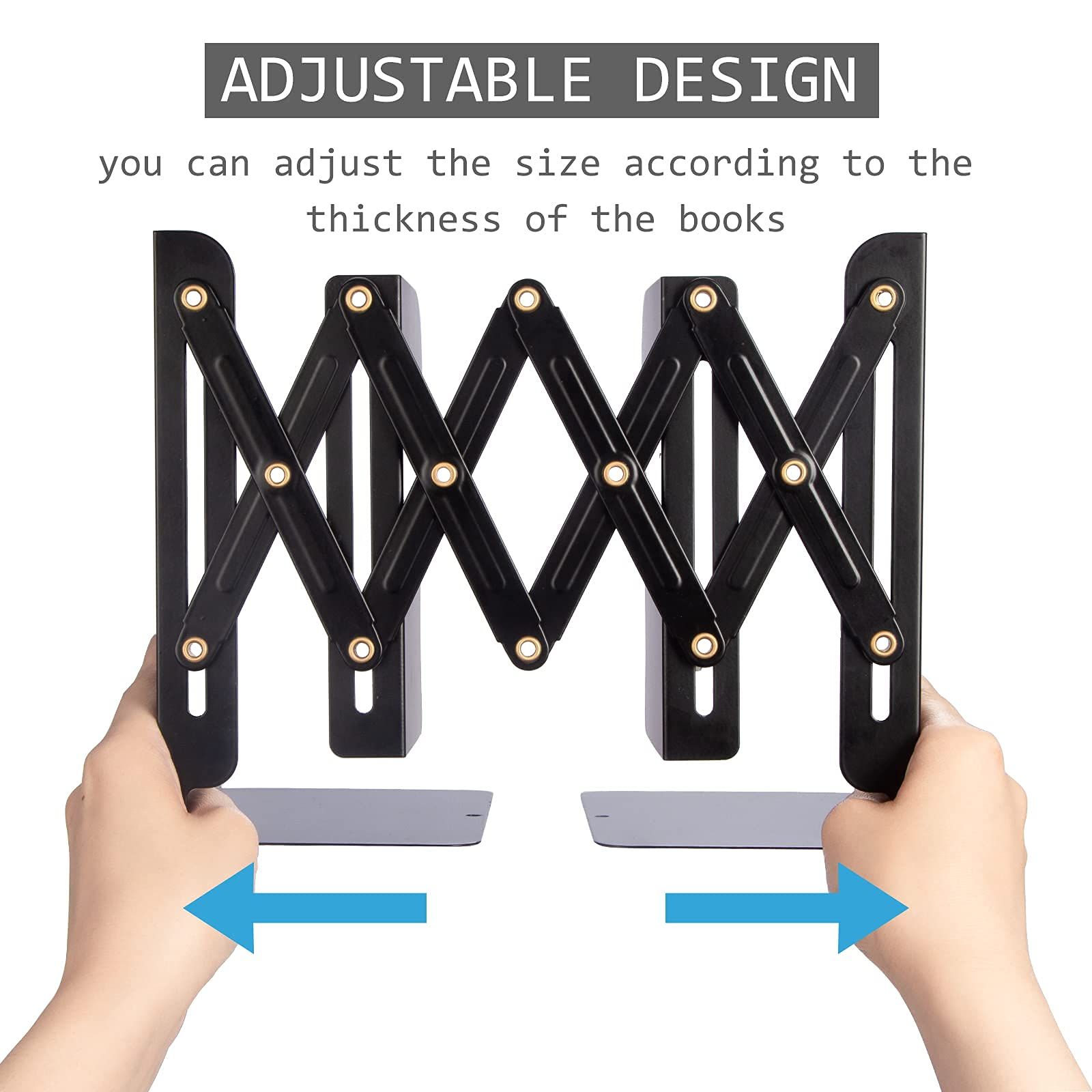 Metal Bookends for Heavy Books — image 3