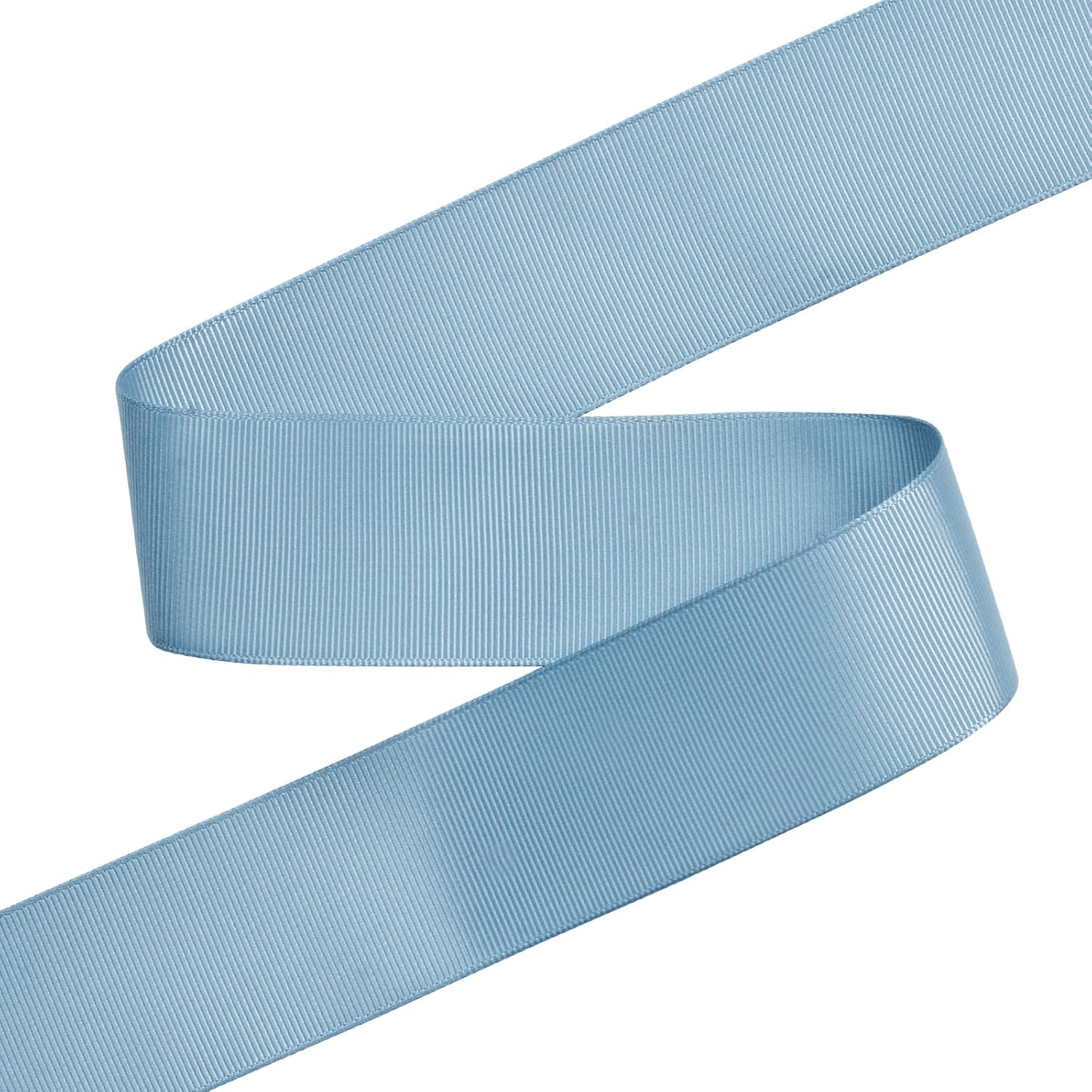Dusty Blue Grosgrain Ribbon, 1 1/2 Inch 50 Yards, Great for Crafts Bows Flower Bouquet Wedding Home Decor Gift Wrapping โ image 2