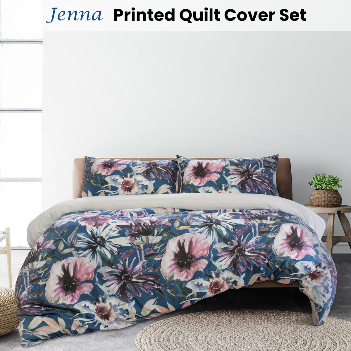 Ardor Jenna Printed Quilt Cover Set King — image 2