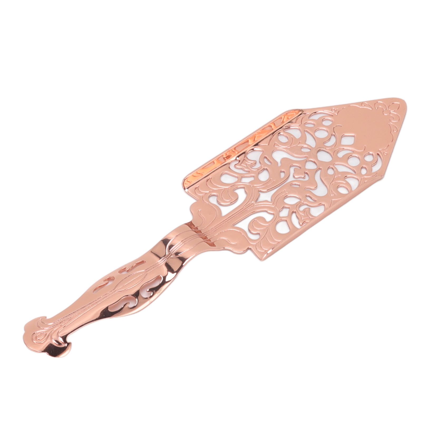 Absinthe Spoon Vintage Hollow Design Stainless Steel Wormwood Cocktail Bar Glass Cup Drinking Filter Spoon Rose Gold — image 4