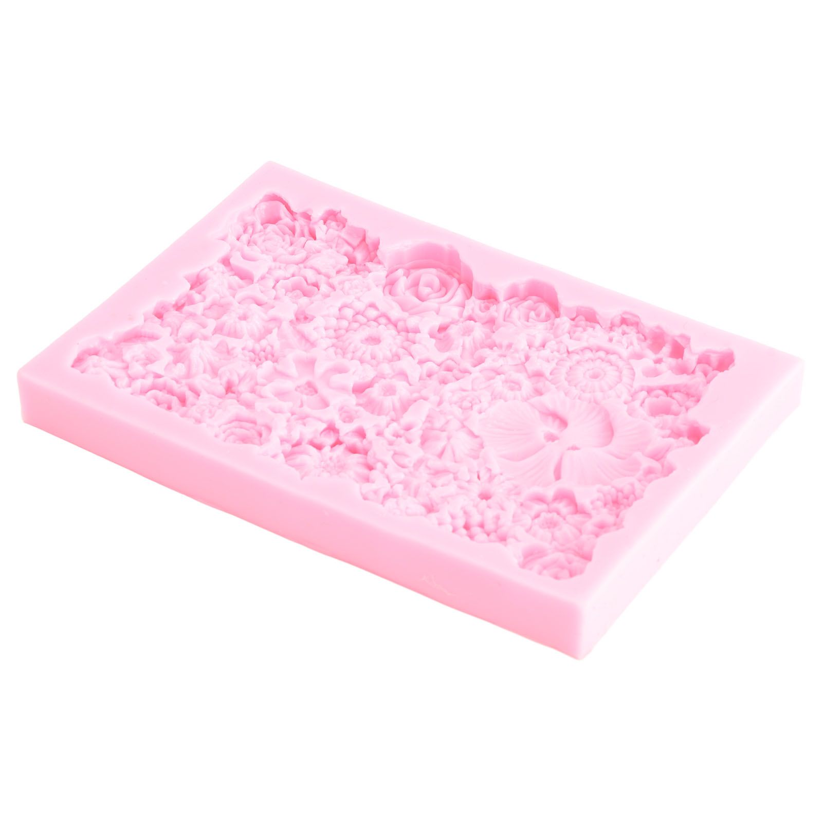 Fondant Mold Stick Proof Easy Release Odorless Silicone DIY Baking Mold for Chocolate Cake Cupcake Decoration — image 3