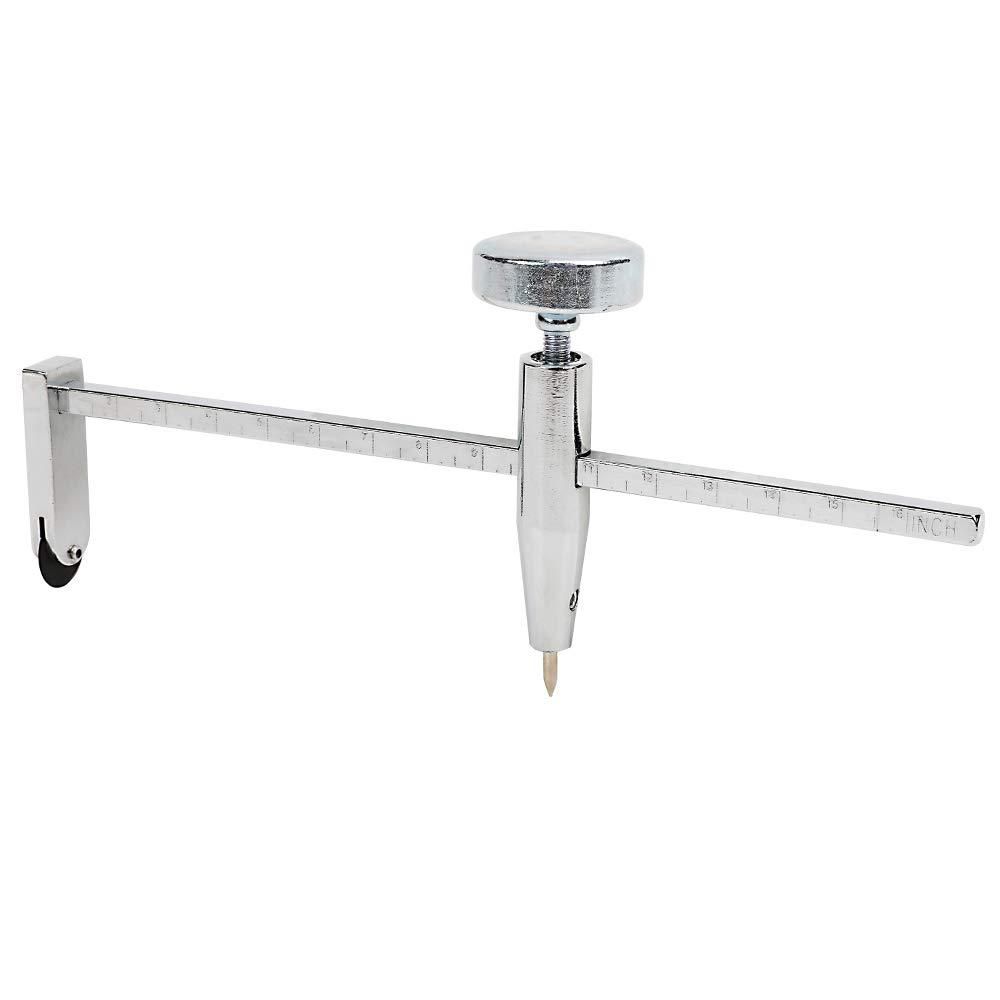Drywall Circle Cutter, Adjustable Hole Cutter Dry Wall Pivot Point Drywalls Tools Easy Side to Diameter Adjustment for Cut Round Holes in Material and Ceiling — image 2