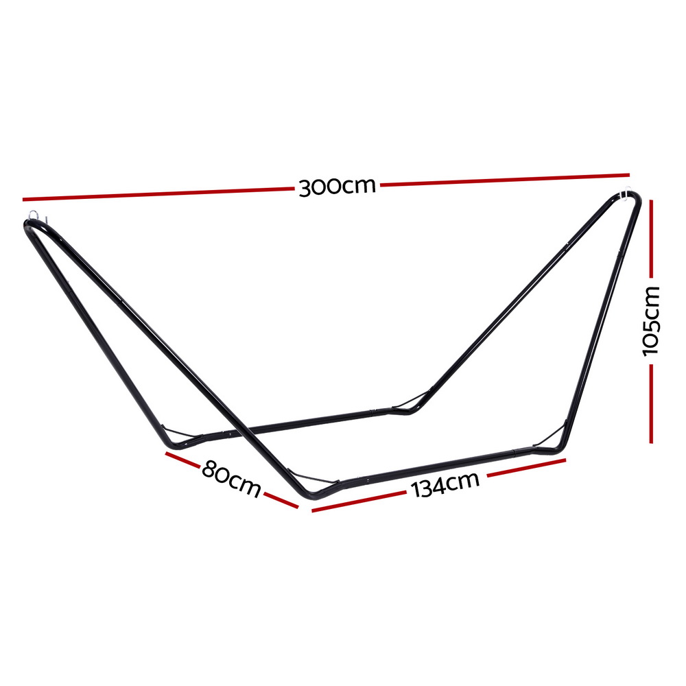 Gardeon Hammock Bed Stand Steel Frame Outdoor Garden โ image 2
