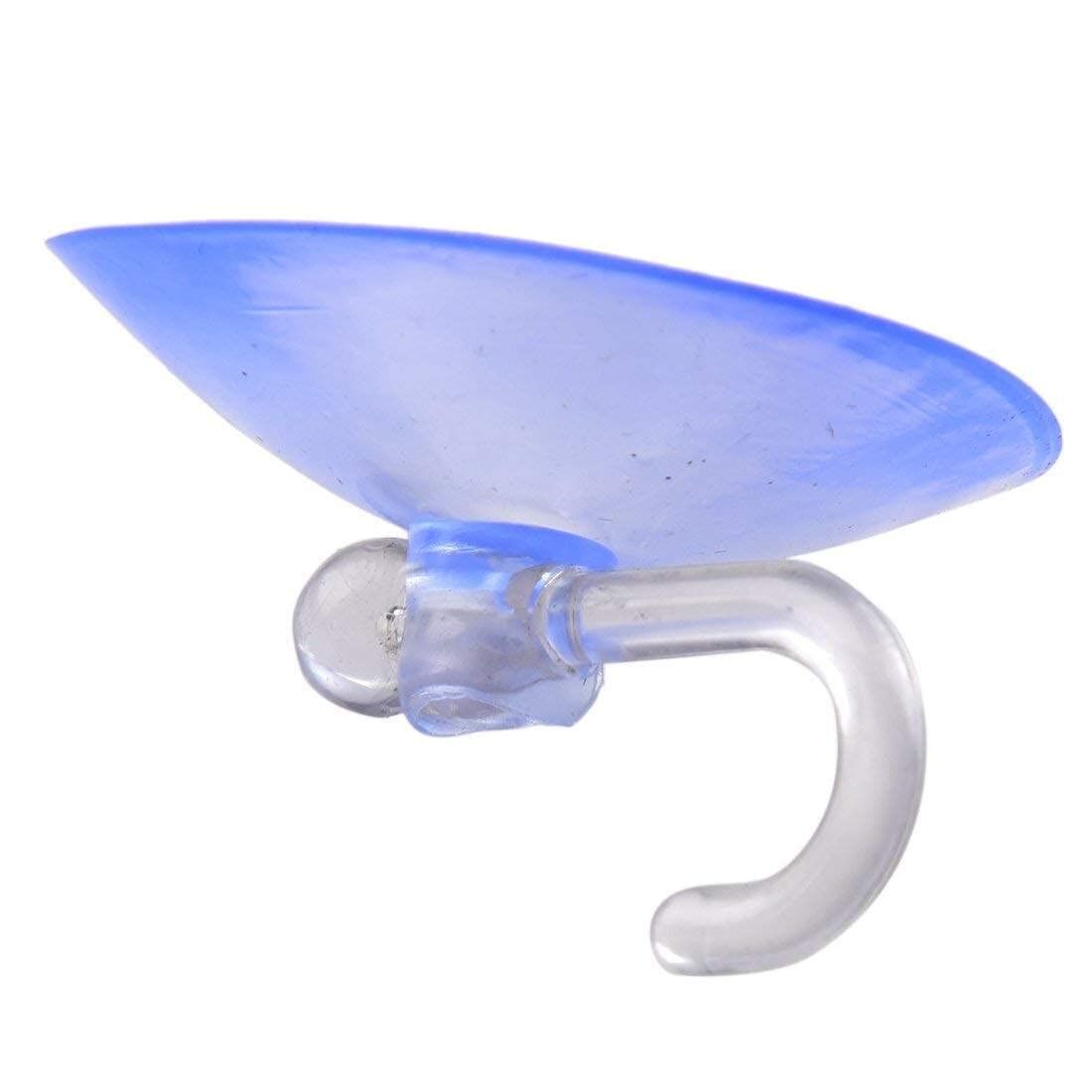 3 Pack Suction Cup Hooks, Clear Plastic Suction Cups Wall Hooks Transparent Reusable Suction Cups Sucker Pads Hooks (30mm) โ image 2