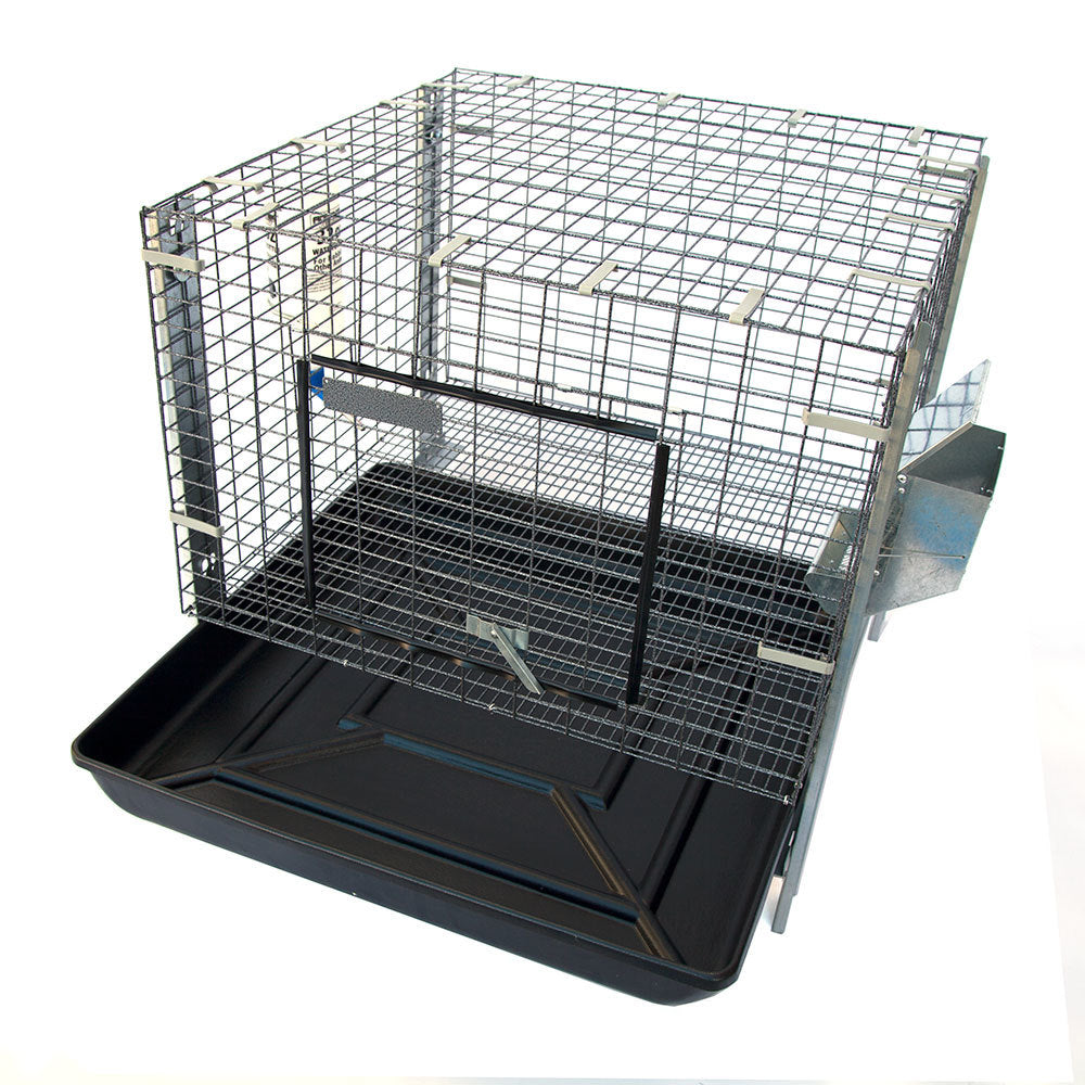 Samland Stackable Rabbit Cage with Feeder Water Bottle โ image 2