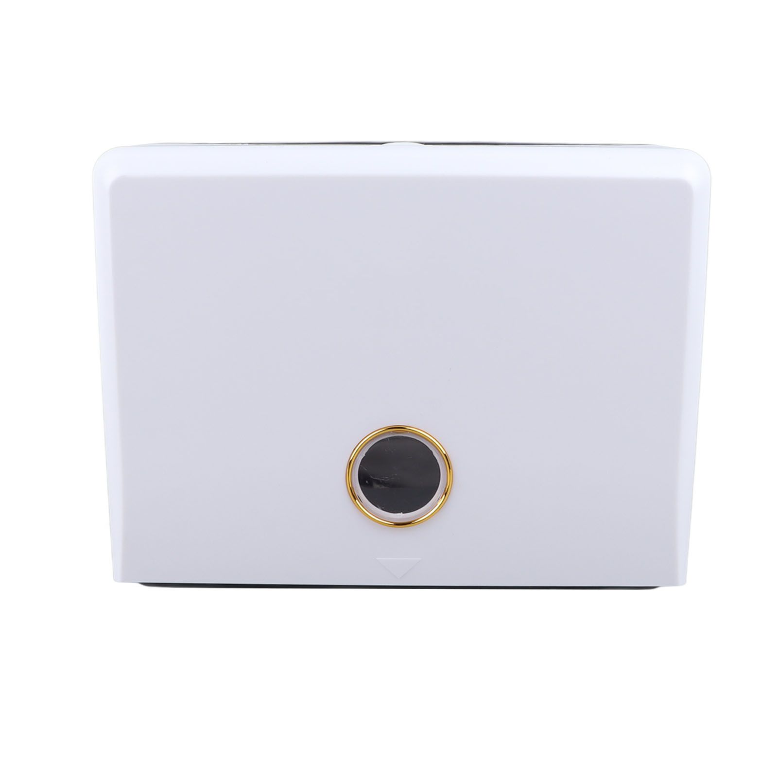 Wall Mounted Tissue Box Plastic White Wearproof Easy To Clean Wall Hanging Tissue Holder for Home