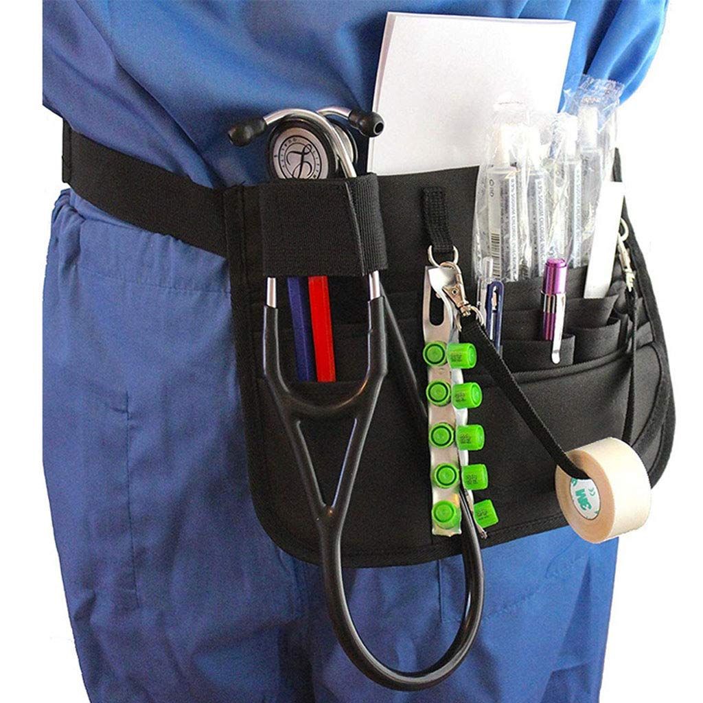 Nurse With Tape Holder Nurse Belt Organizer Pouch Nurse Utility Tools Belt Nurse Waist Belt Bag For Women Men Nurse Organizer For — image 2