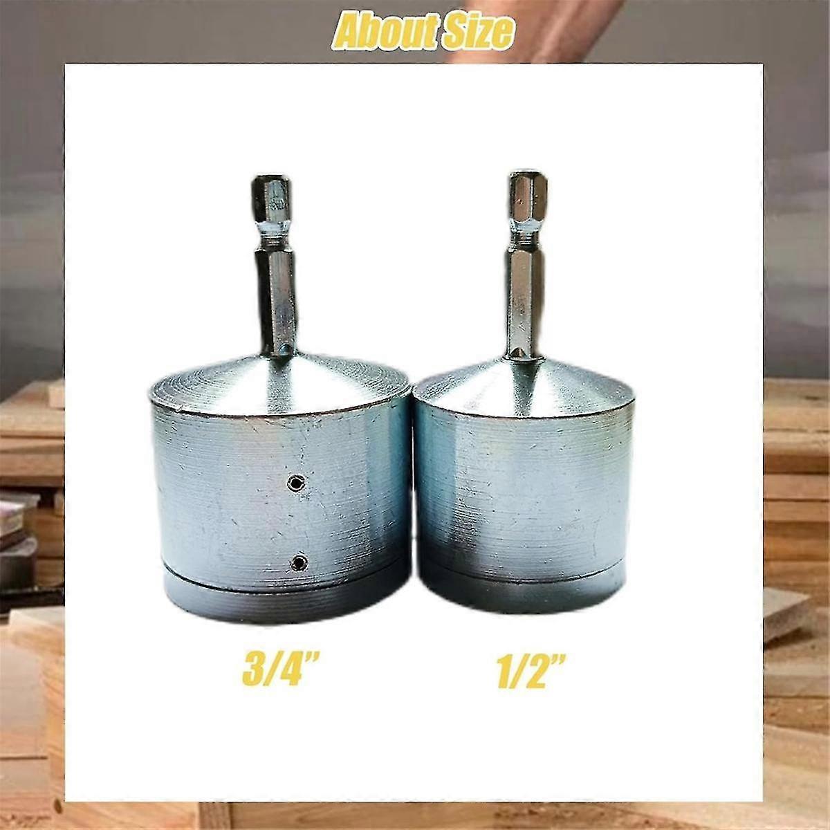 2-Pack Copper Pipe Cleaning Brush, Full-Metal HVAC Pipe Cleaning Brush for Drill Power 1/4in Shaft โ image 3