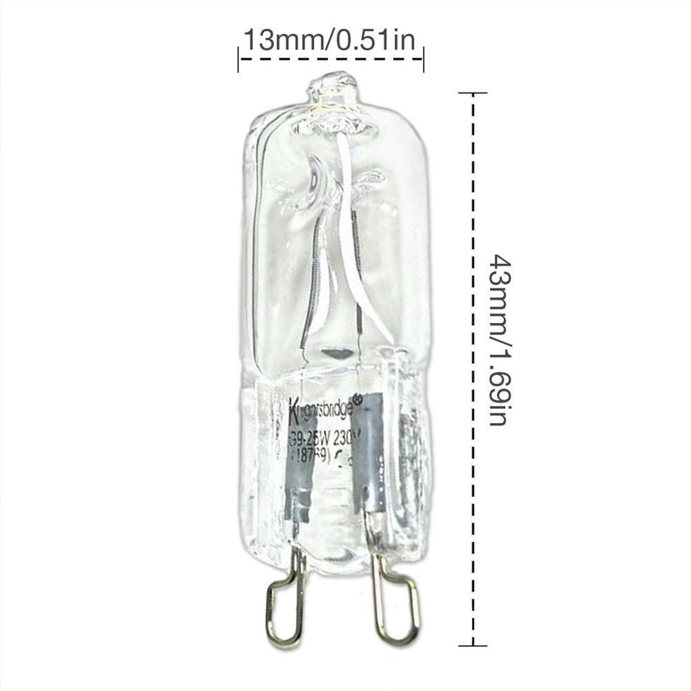 Bulbs Compatible Replacement Halogen Bulbs for Range Oven 25W Needle shaped bulb baking bulb 110-210V โ image 5