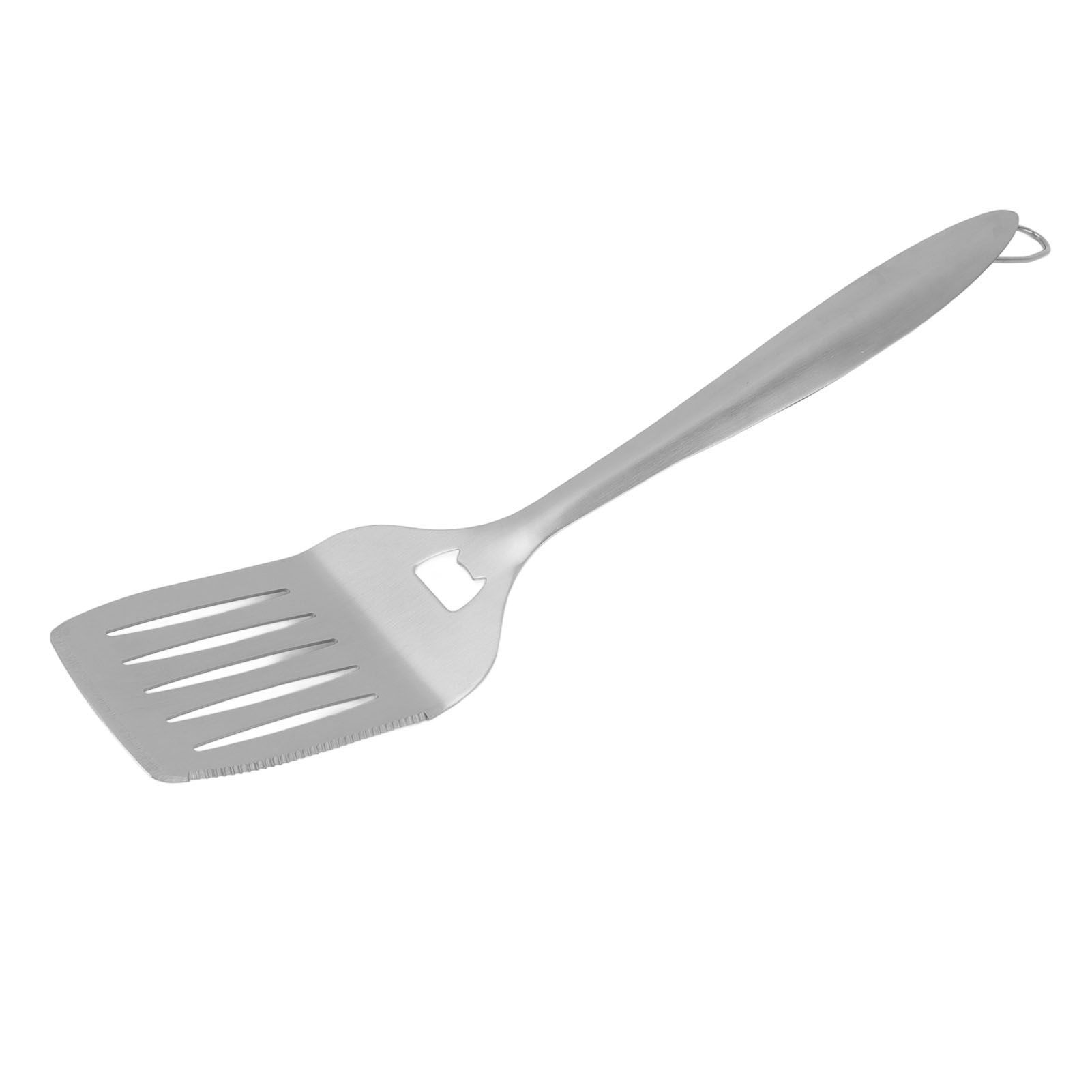 45cm Stainless Steel Spatula Outdoors BBQ Spatula Nonstick Stainless Steel Cooking Spatulas with Long Handle for Cuisine โ image 3