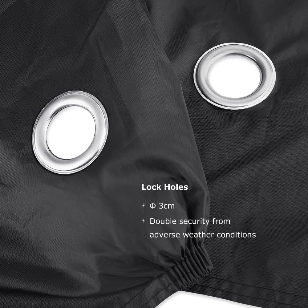 Bicycle cover - Waterproof bicycle cover - Dust, rain and UV protection - Suitable for 2 bicycles - Suitable for mountain bikes/racing bikes — image 2