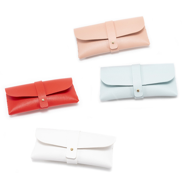 30-Piece Blue Chic & Sleek PU Leather Soft Eyeglass Case - Protective Pouch for Sunglasses & Reading Glasses โ image 3