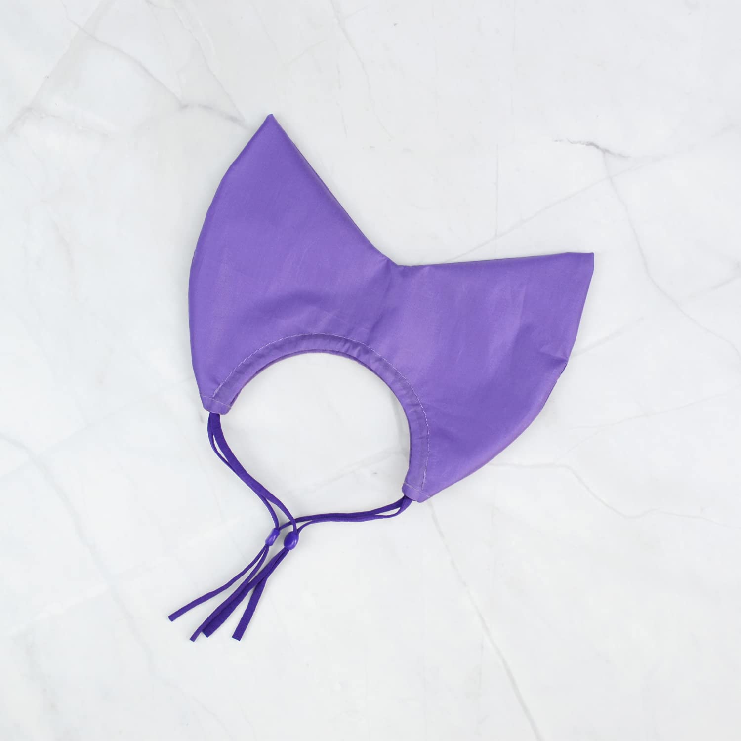 2 Pack Purple Waterproof Cat Shower Caps - Pet Ear Protection Covers for Bathing Rain - Water and Moisture Resistant Cat Ear Caps β image 2