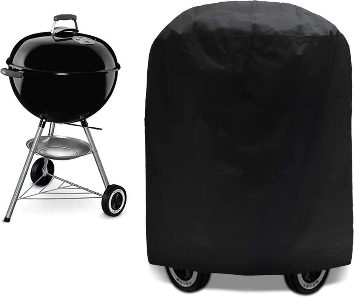 BBQ Cover - Barbecue Protective Cover - 70 × 70 cm - Round BBQ Cover - Waterproof - Universal Barbecue Cover - Outdoor Grill Cover - Round Barbecue