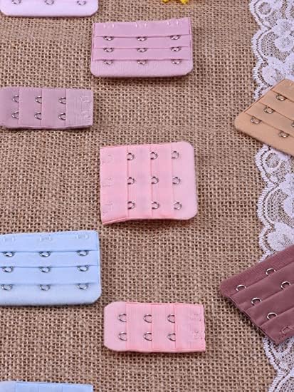 36 Pieces Bra Extenders, 2 & 3 Hooks, Brassiere Extension Hooks for Women, Soft Cotton, Practical & Cozy, Women's Assistant, Extend Bras, Extra Space & Comfort โ image 6