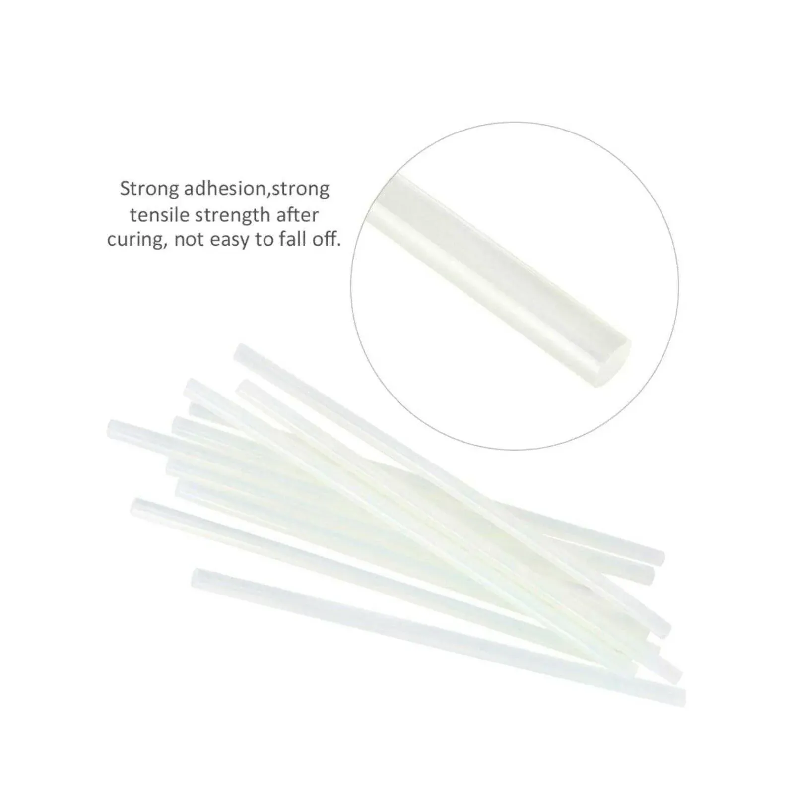 Clear Hot Melt Glue Sticks Adhesive Craft Stick for DIY Glue Tool 7mm 11mm - 7mm x 100mm 200pcs โ image 5