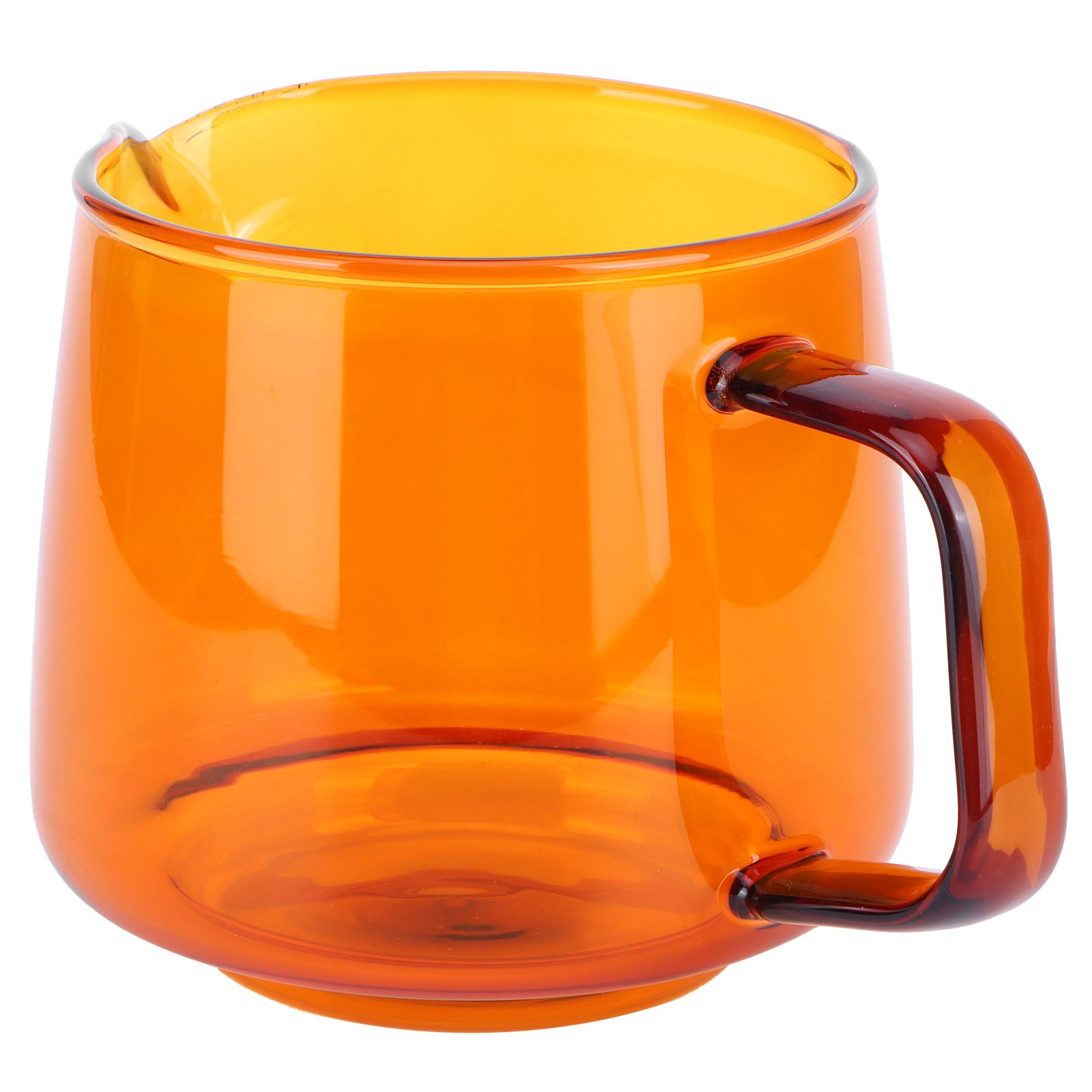 550ml Cup Coffee Sharing Cup Borosilicate Glass Cup Household Supplies for Tea Coffee WaterAmber — image 5