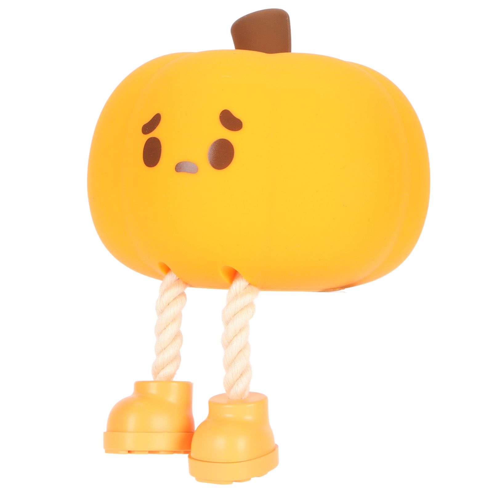 Pumpkin Night Light Innovative Cute Eye Protection Rechargeable Decorative Silicone Night Light for Children Bedroom Indoor โ image 6