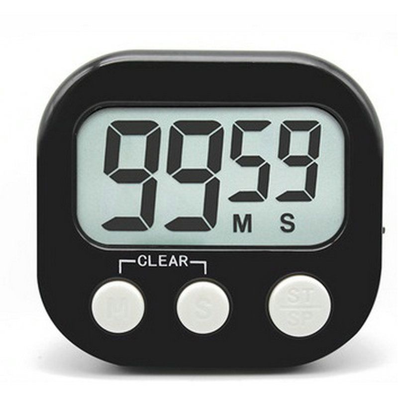 Small Digital Timer for Kitchen Cooking Baking Sports Office Meeting Multi-Function Count Up Countdown Magnetic Backing — image 2