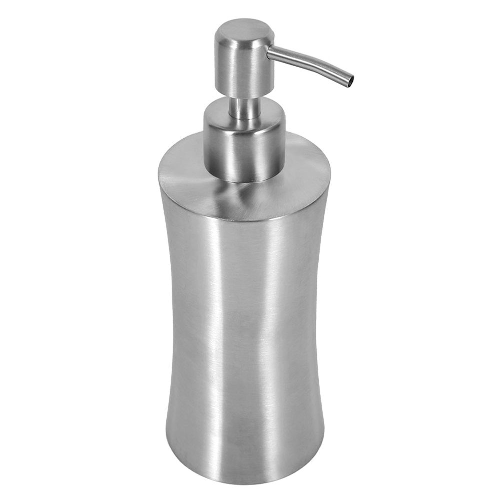 304 Stainless Steel Bathroom Shower Pump Lotion Dispenser Liquid Bottle (250ml) — image 4