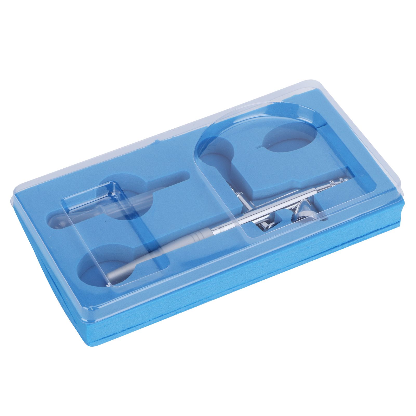 Airbrush Set Ceramic Art Tool DIY Spray Paint Model Inkjet Straight Single Action G-136Hole Diameter 0.3mm โ image 2
