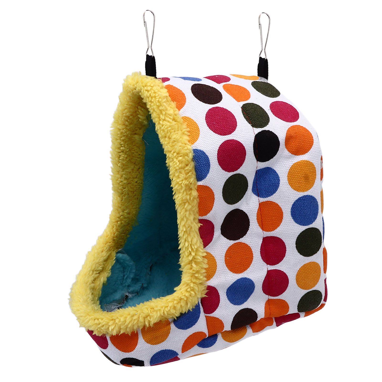 Pet Hamster Cave Bed Soft Comfortable Foldable Portable Thick Warm Easy Cleaning Small Animal House β image 3