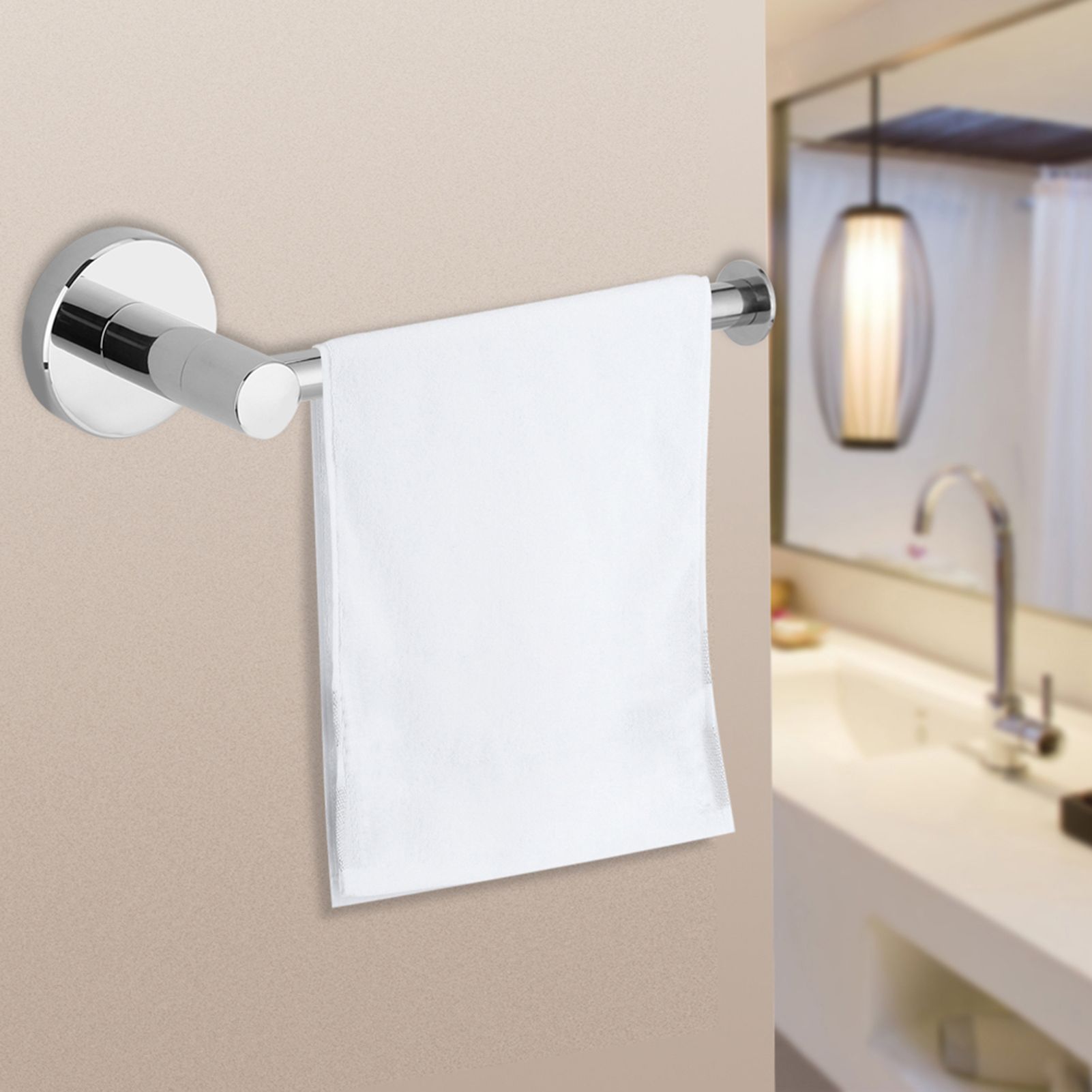 304 Stainless Steel Bathroom Paper Roll Holder Wall Mounted Rack Toilet Accessory Attachment — image 6