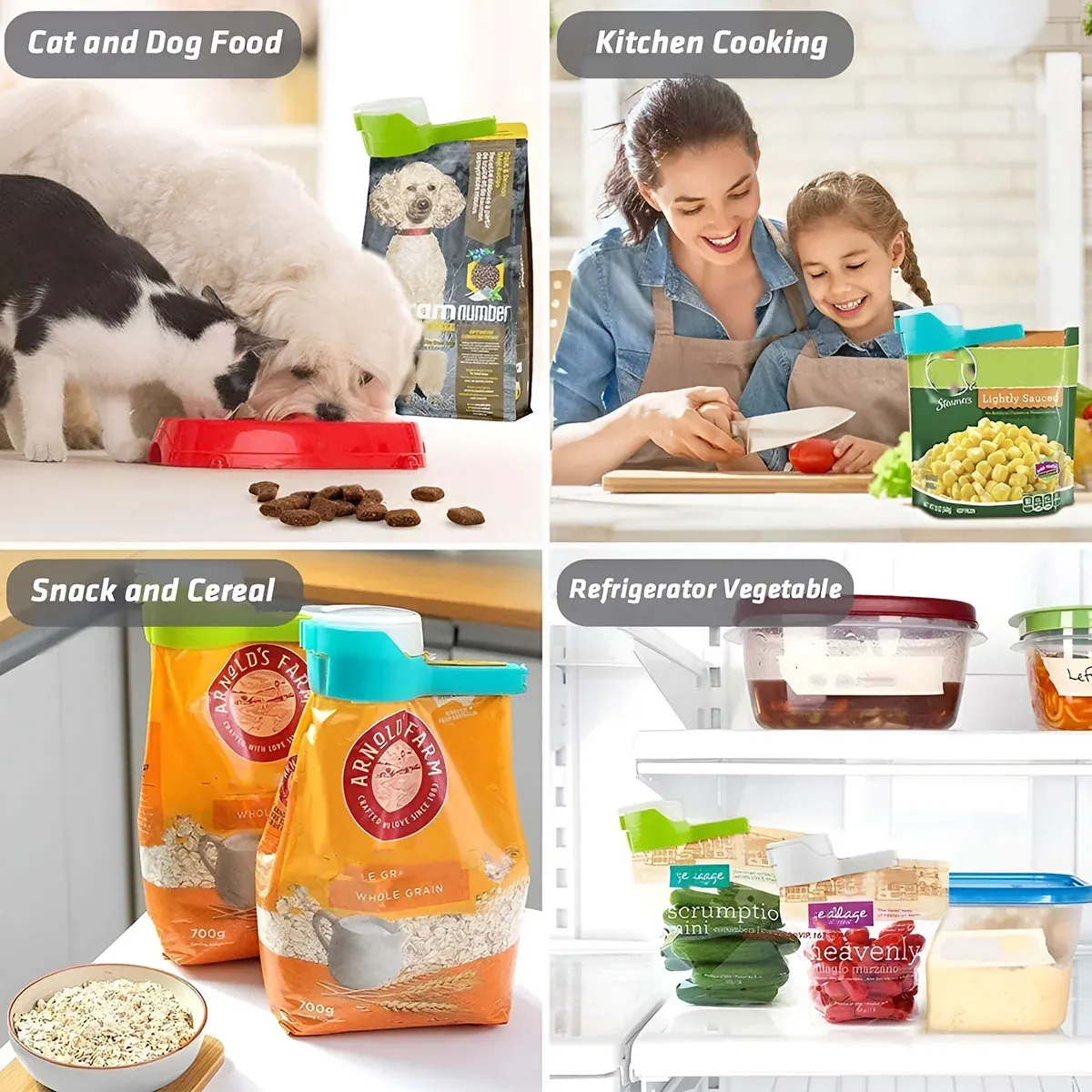 4 PCS Food Freshness Sealing Clip Moisture Proof Airtight for Food Storage โ image 5