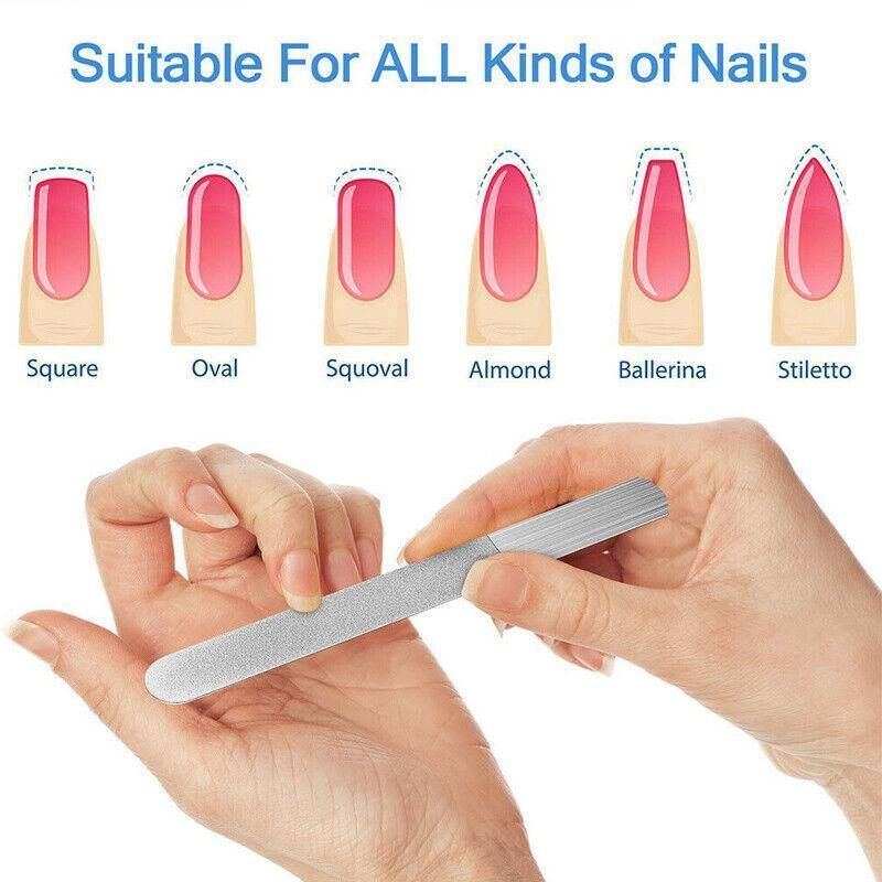 Diamond Nail File for Hand Foot Care Manicure Podiatry Tool 20.2cm - 1PC — image 5