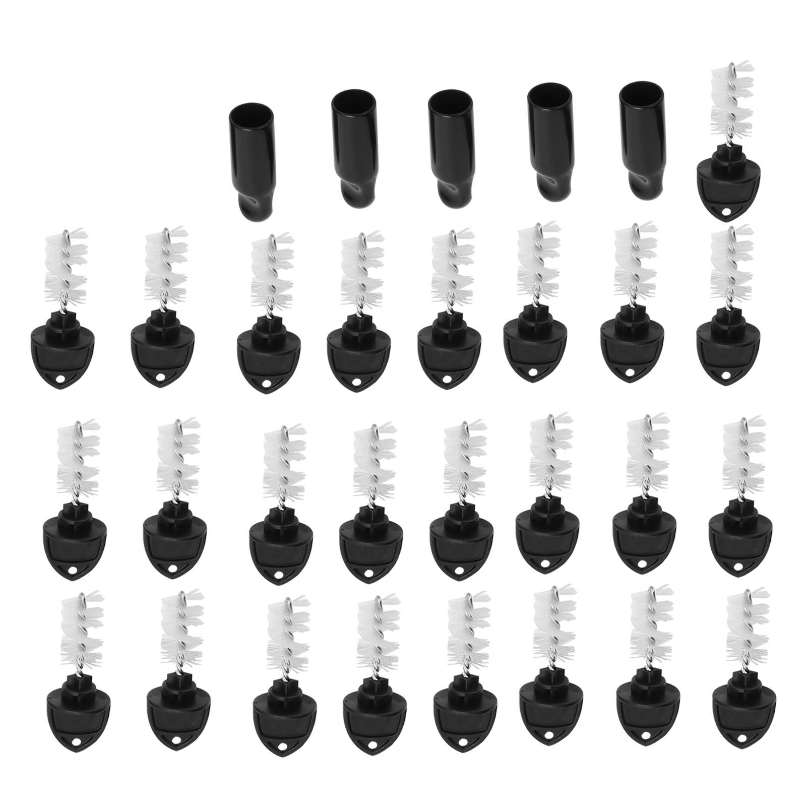 25PCS Beer Plugs Tap Brush 5PCS Beer Tap Cover Faucet Cap Beer Machine Faucet Accessories Set — image 4