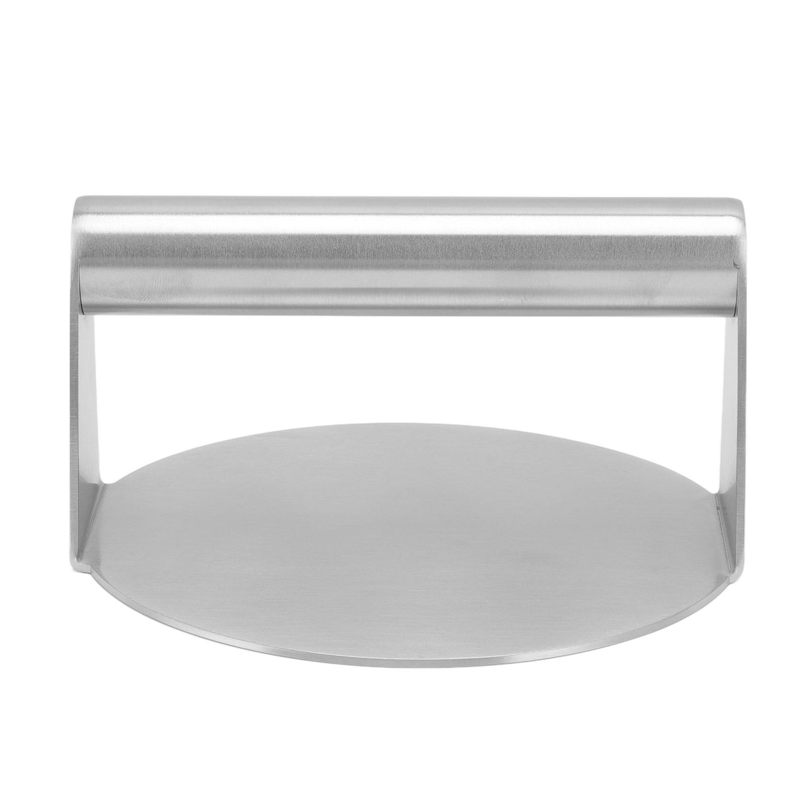 Meat Press Manual Stick Free Comfortable Handle 304 Stainless Steel Round Burger Press for Bacon Steak Grilling โ image 5