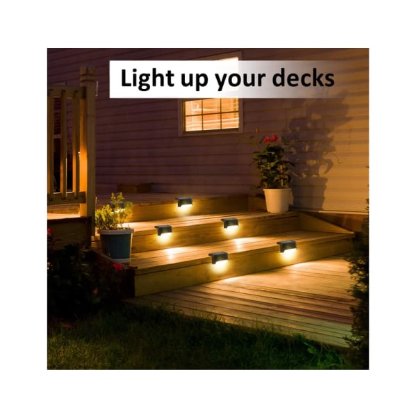 16-Pack Solar Lights for Outdoor Use, Waterproof LED Solar Lights for Stairs, Fence, Garden, Patio and Walkway 16pcs 16psc — image 3