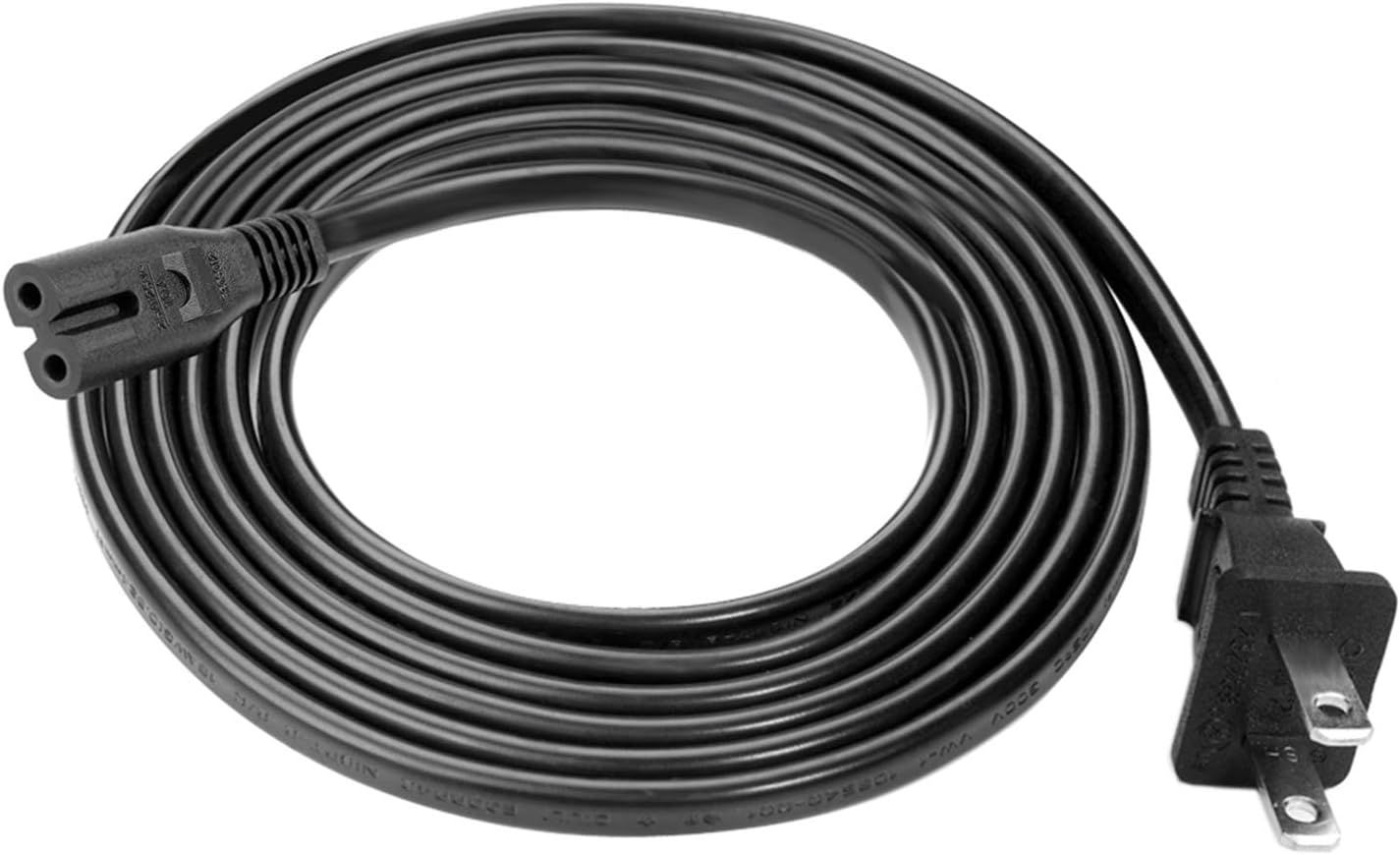 Power Cord for JBL PartyBox 100 110 200 300 310 710 1000 On-The-Go Speaker, ONN Party Speaker, JBL Soundbar 2 Prong Power Cable Replacement โ image 3