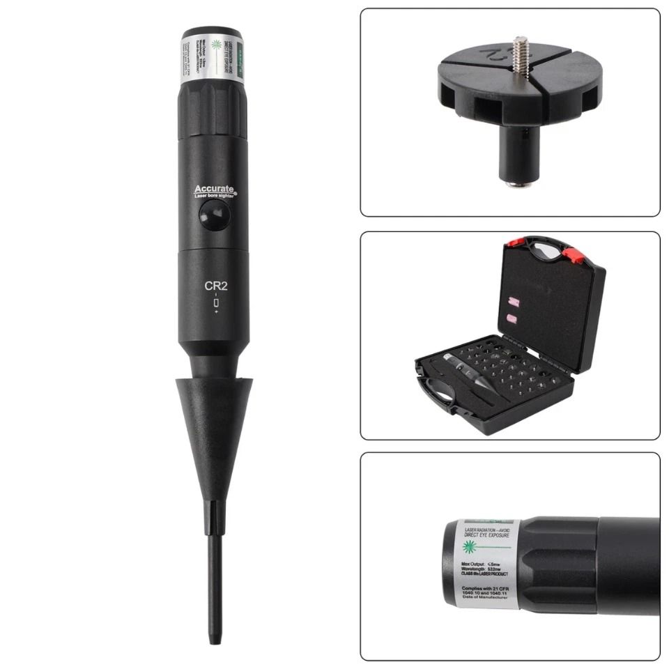 Professional Laser Bore Sight Kit Multiple Caliber Upgraded Green Bore Sighter โ image 6