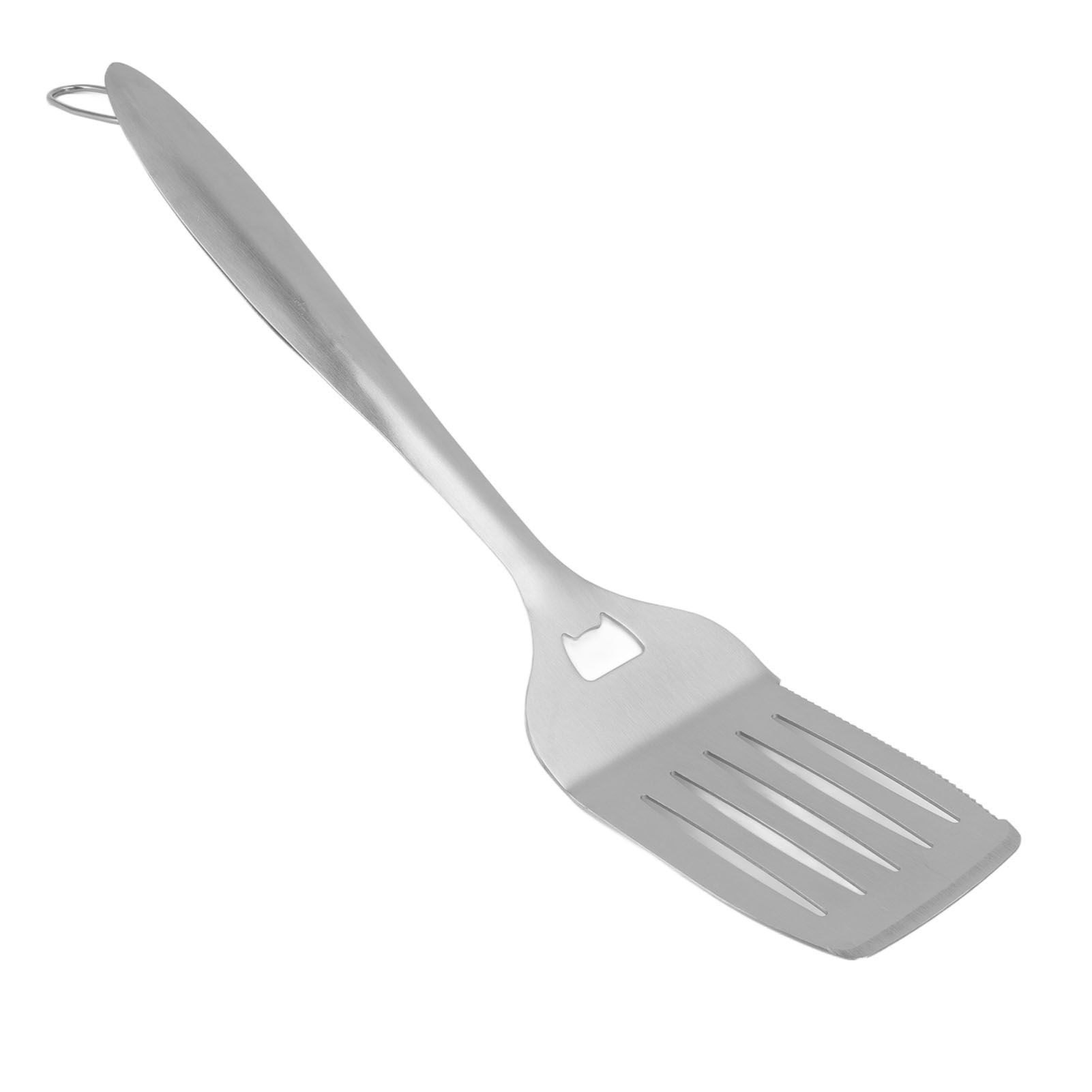 45cm Stainless Steel Spatula Outdoors BBQ Spatula Nonstick Stainless Steel Cooking Spatulas with Long Handle for Cuisine โ image 4