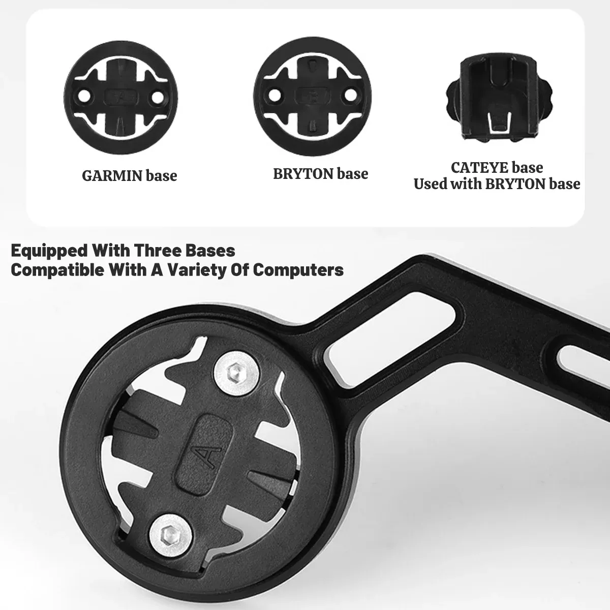 Bike Handlebar Extension Mount Aluminum Alloy Light Meter Phone Holder Bracket โ image 6