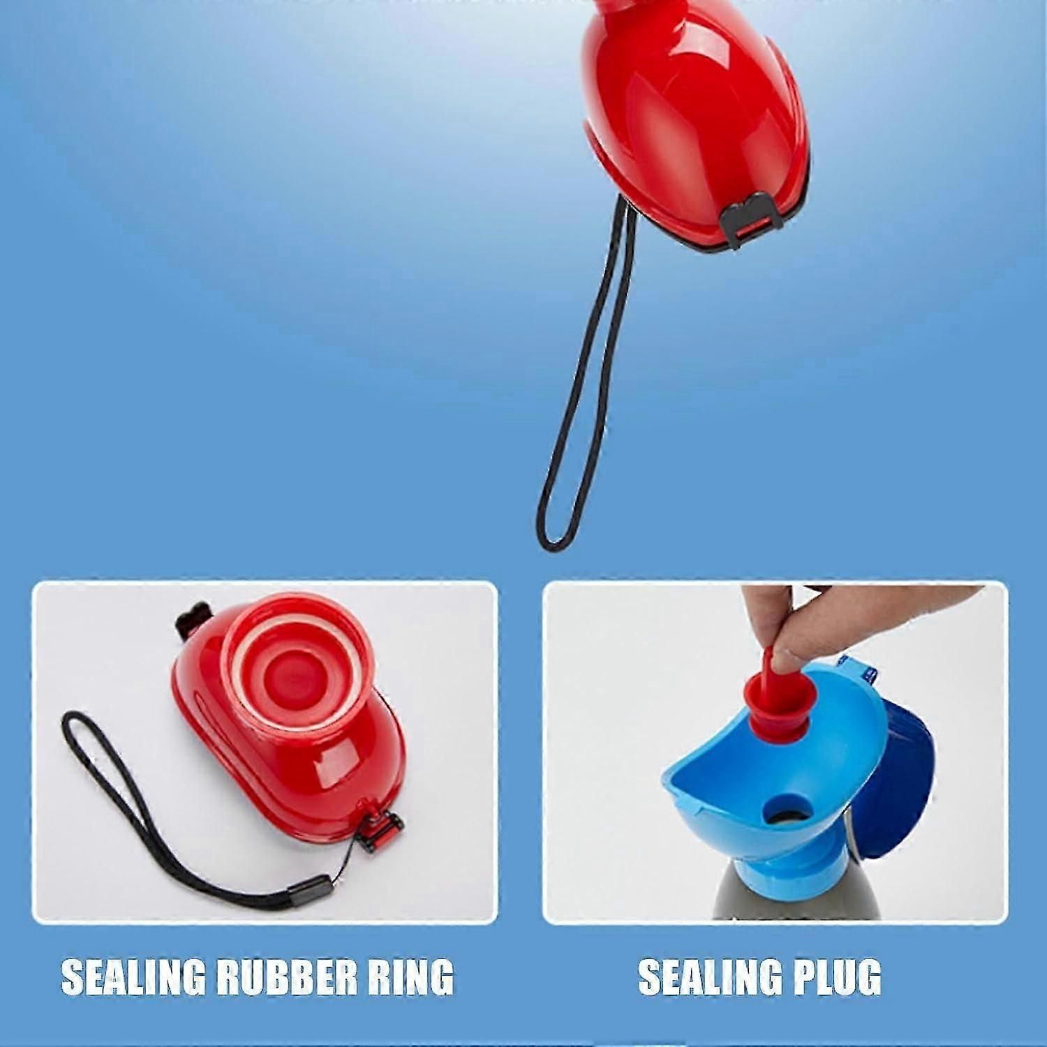 Portable urinal for women - ergonomic pee funnel with pan, ideal for road trips and travel — image 3