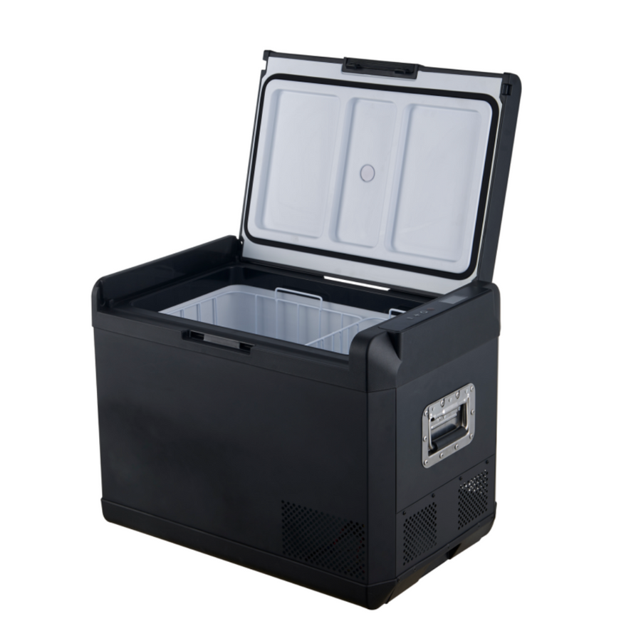 ASMOKE Premium Mini Fridge | 37L Compact Refrigerator with Roll-Bond Evaporator & Internal Light for Camping, RV & BBQ — image 4