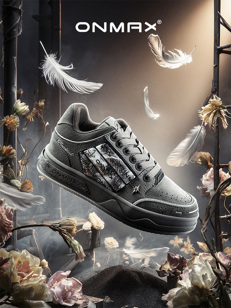Leopard Print Sneakers Platform Chunky Shoes High-Top Casual Shoes Unisex - Gray pigeon - Size 8(AU8/EU41) โ image 2