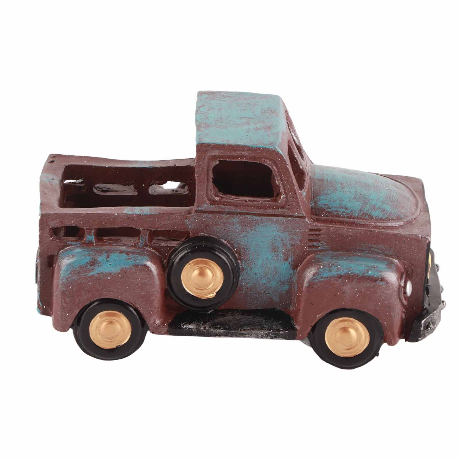 Farmhouse Truck Flower Arrangement Spring and Summer Country Table Decoration Resin Crafts Farmhouse Truck Flower Arrangement โ image 4